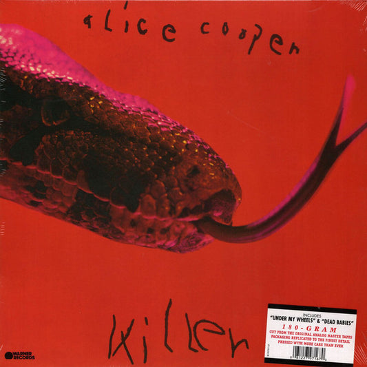Alice Cooper : Killer (LP, Album, RE, RM, RP, 180)