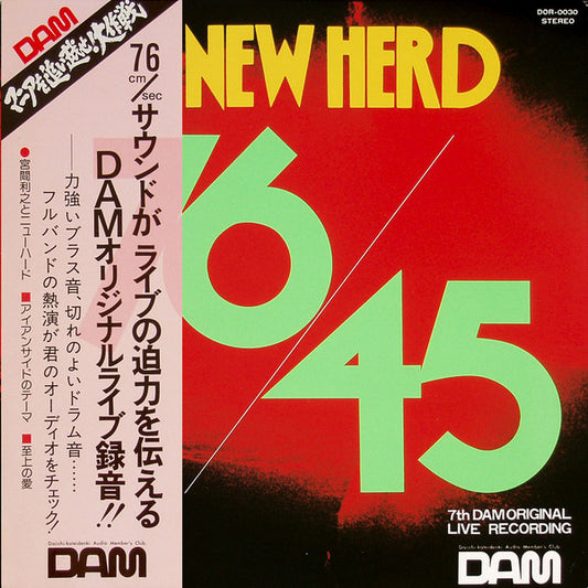 Toshiyuki Miyama & The New Herd : Live! New Herd  76/45 (LP, Album)