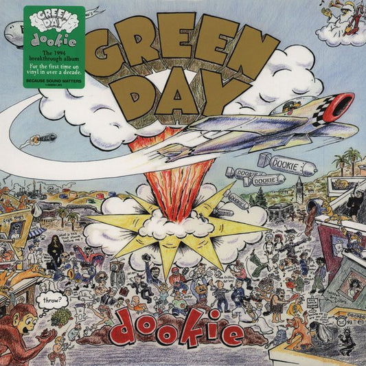 Green Day : Dookie (LP, Album, RE)