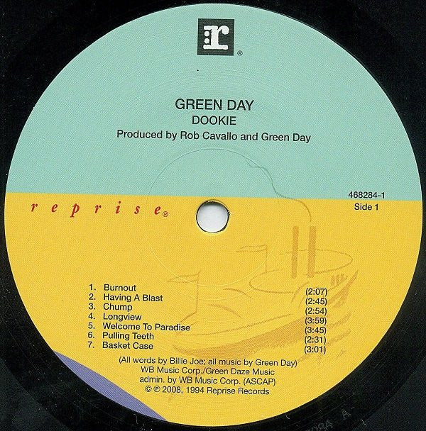 Green Day : Dookie (LP, Album, RE)