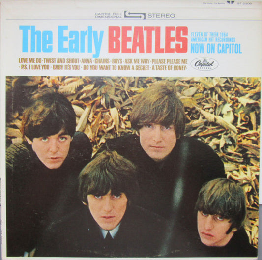 The Beatles : The Early Beatles (LP, Comp, RE, Win)