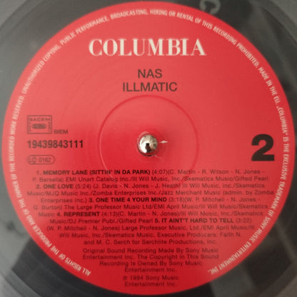 Nas : Illmatic (LP, Album, Ltd, RE, Cle)