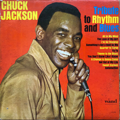 Chuck Jackson With Bobby Scott And His Band* : Tribute To Rhythm And Blues (LP, Album, Mono, Pit)