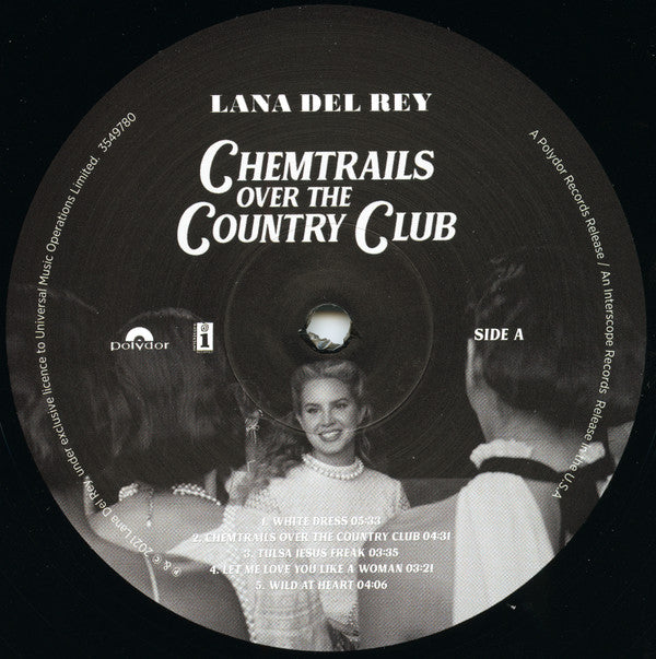 Lana Del Rey - Chemtrails Over The Country Club (LP, Album, Gat) (M / M)