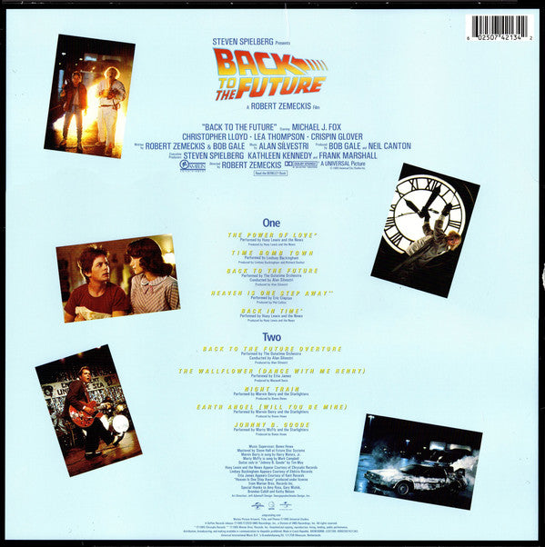 Various : Music from the Motion Picture Soundtrack-Back To The Future (LP, Album, Comp, RP)