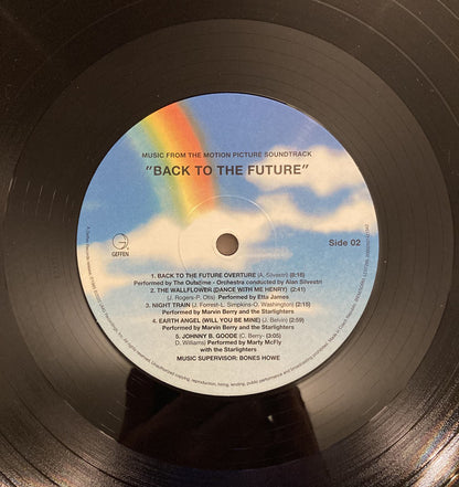Various : Music from the Motion Picture Soundtrack-Back To The Future (LP, Album, Comp, RP)