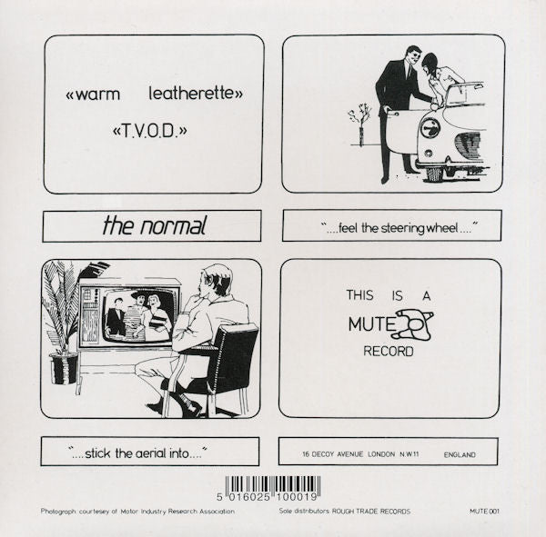The Normal : T.V.O.D. / Warm Leatherette (7", Single, RE)