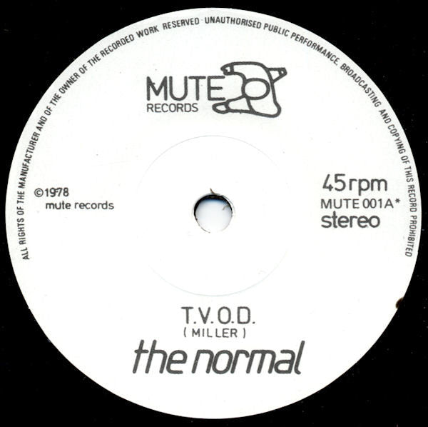 The Normal : T.V.O.D. / Warm Leatherette (7", Single, RE)