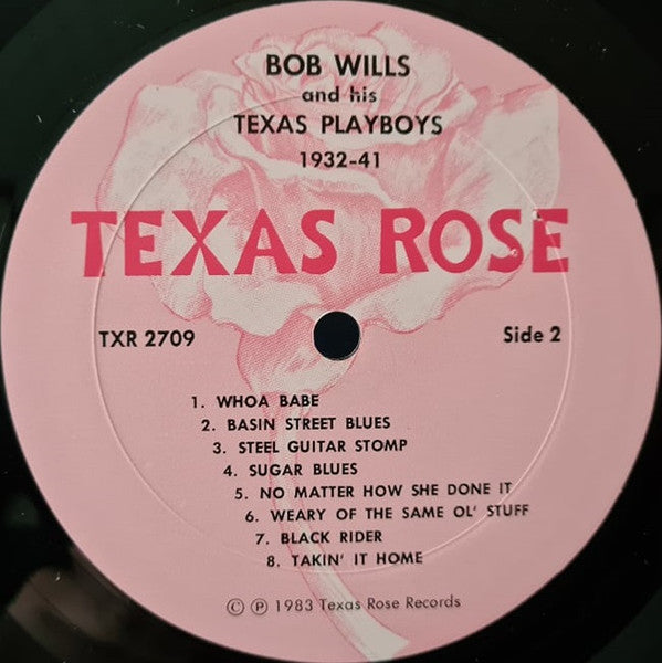 Bob Wills And His Texas Playboys* : 1932-41 (LP, Comp, Mono, Gat)