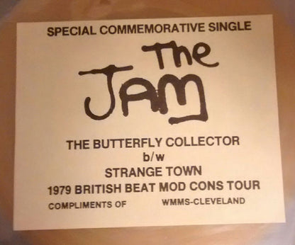 The Jam : The Butterfly Collector / Strange Town (7", Yel)