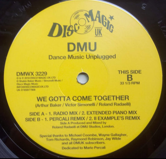 DMU* : We Gotta Come Together (12", Single)