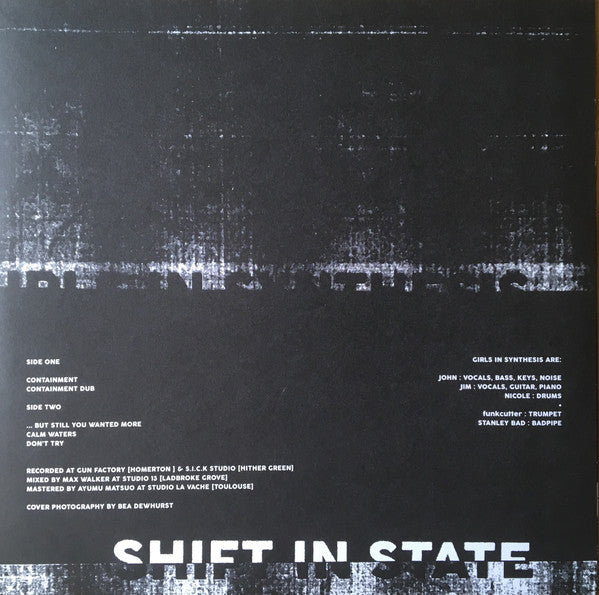 Girls In Synthesis : Shift In State (LP, MiniAlbum, Whi)