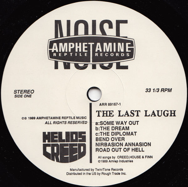 Helios Creed : The Last Laugh (LP, Album)