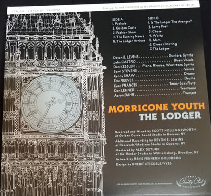 Morricone Youth : The Lodger: A Story Of The London Fog (LP, Album, Ltd, Tra)
