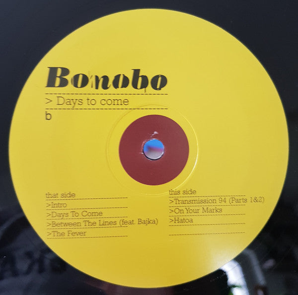 Bonobo : Days To Come (2xLP, Album, RP)