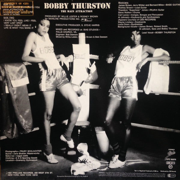 Bobby Thurston : The Main Attraction (LP, Album)