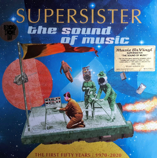 Supersister (2) : The Sound Of Music - The First Fifty Years 1970-2020 (LP, Cle + LP, Yel + RSD, Comp, Ltd, Num)