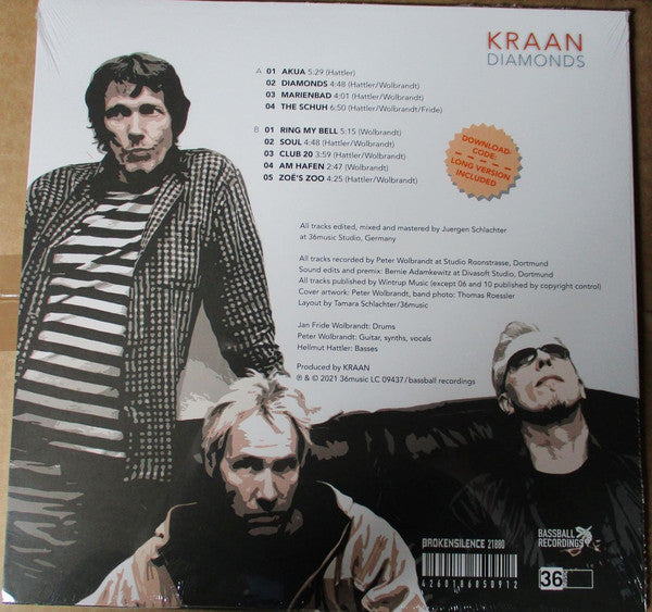 Kraan : Diamonds (LP, Album, RSD, Ltd, RE, Cle)
