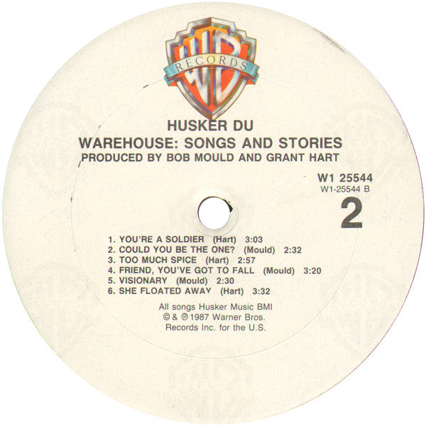 Hüsker Dü : Warehouse: Songs And Stories (2xLP, Album, Club)