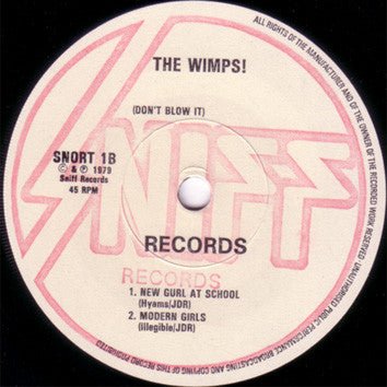 The Wimps : Hamburger Radio (7", EP)