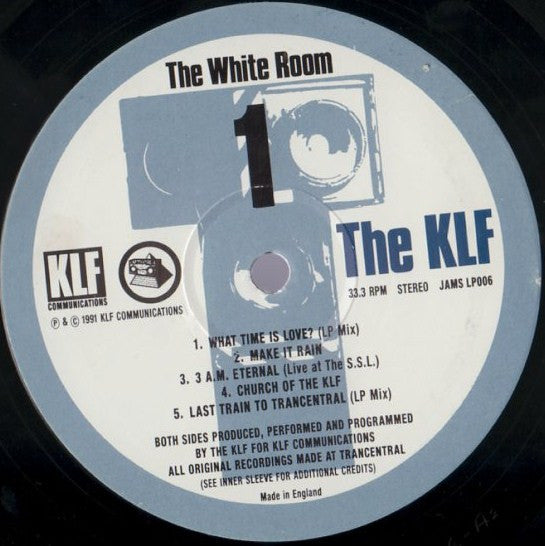 The KLF : The White Room LP, Album (VG / VG+) - Dig Vinyl