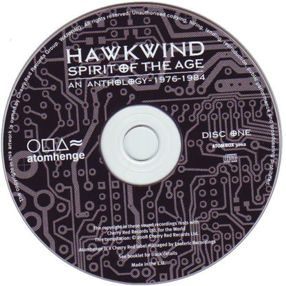 Hawkwind : Spirit Of The Age - An Anthology 1976-1984 (3xCD, Comp, RM + Box)