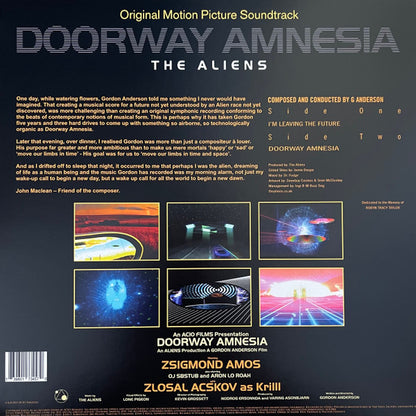 The Aliens (2) : Doorway Amnesia (LP, Ltd, Vio)