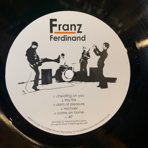 Franz Ferdinand : Franz Ferdinand (LP, Album, RE, RP, Emb)