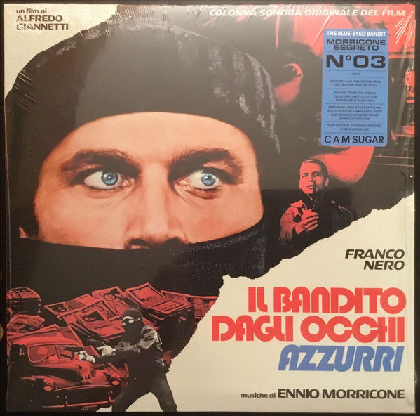 Ennio Morricone : (Colonna Sonora Originale Del Film) Il Bandito Dagli Occhi Azzurri (LP, Album, Ltd, RM, S/Edition, Blu)