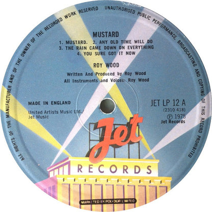 Roy Wood : Mustard (LP, Album, Gat)