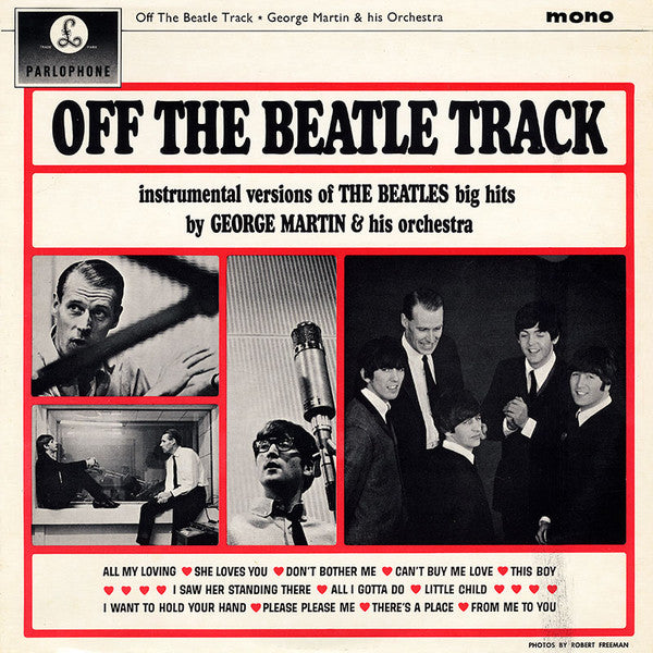 George Martin & His Orchestra* : Off The Beatle Track (LP, Mono)