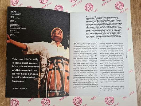 Orquestra Afro-Brasileira : 80 Anos (LP, Album, Club, Ltd, TP, 180)