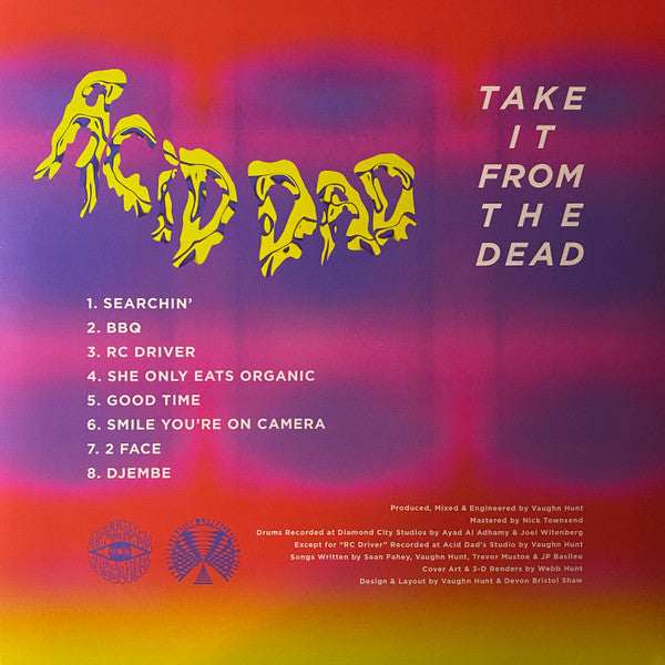 Acid Dad : Take It From The Dead (LP, Ltd, Yel)