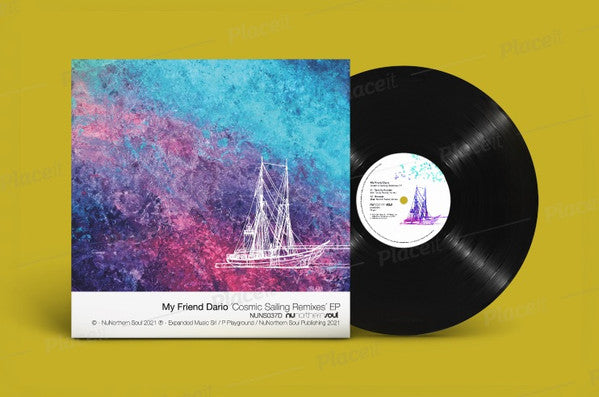 My Friend Dario : Cosmic Sailing Remixes EP (12", EP)