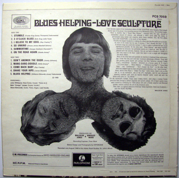 Love Sculpture : Blues Helping (LP, Album)