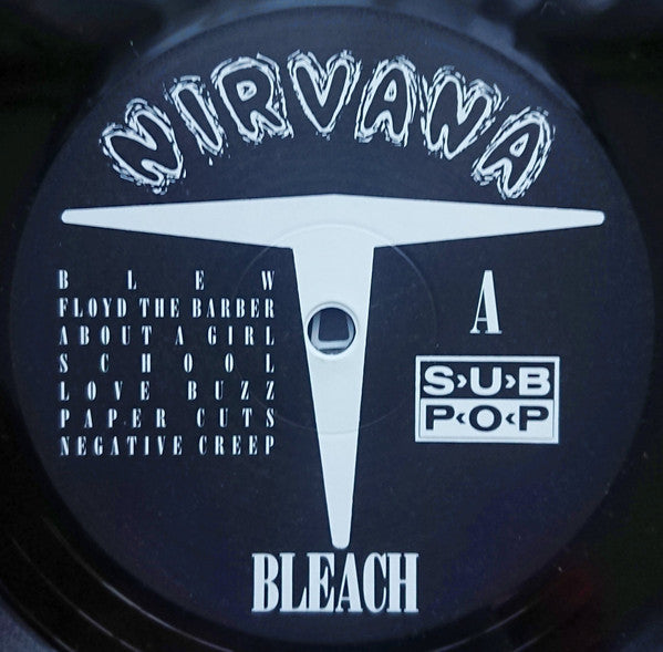 Nirvana : Bleach (LP, Album, RE, RM)