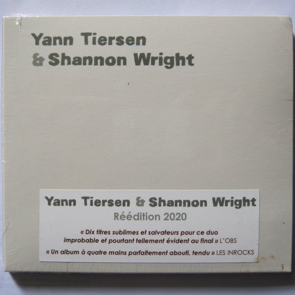 Yann Tiersen & Shannon Wright : Yann Tiersen & Shannon Wright (CD, Album, RE, Dig)