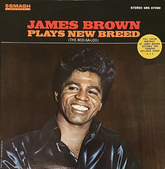 James Brown : Plays New Breed (The Boo-Ga-Loo) (LP, Album, Mer)