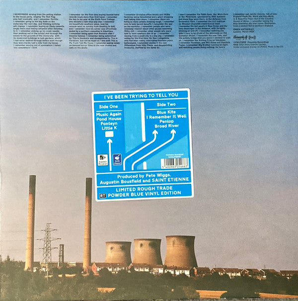 Saint Etienne : I've Been Trying To Tell You (LP, Album, Blu + CDr, EP + Ltd)