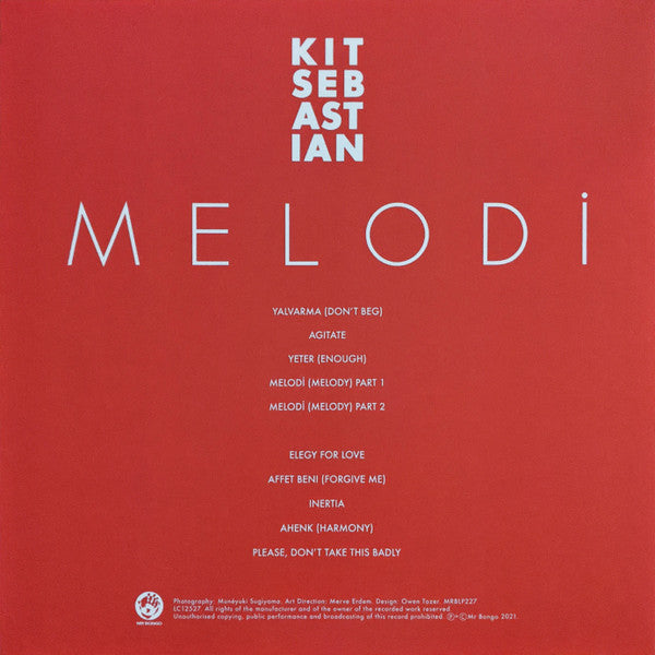 Kit Sebastian : Melodi (LP, Album)