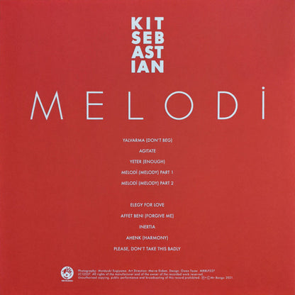 Kit Sebastian : Melodi (LP, Album)