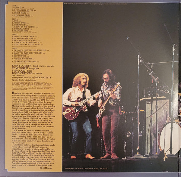 Creedence Clearwater Revival : Chronicle, The 20 Greatest Hits (2xLP, Comp, RE)