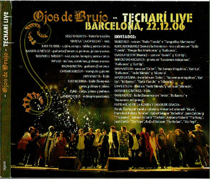 Ojos de Brujo : Techarí Live (CD, Album + DVD-V)