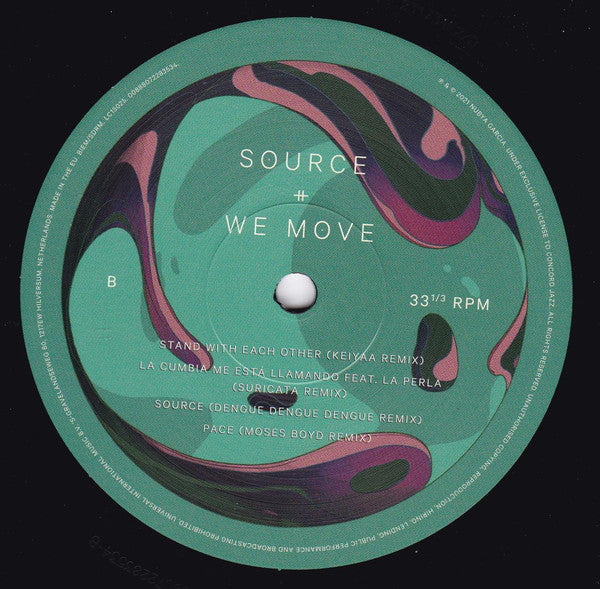 Nubya Garcia : Source ⧺ We Move (LP, Album)