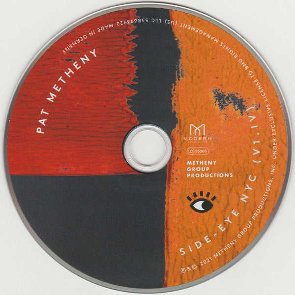 Pat Metheny : Side-Eye NYC (V1.IV) (CD, Album, Dig)
