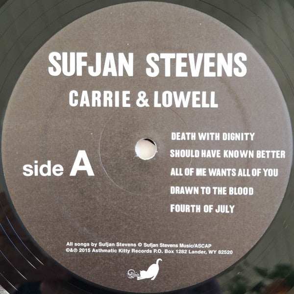 Sufjan Stevens : Carrie & Lowell (LP, Album, RE)