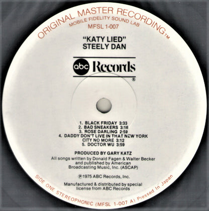 Steely Dan : Katy Lied (LP, Album, Ltd, RE, RM)