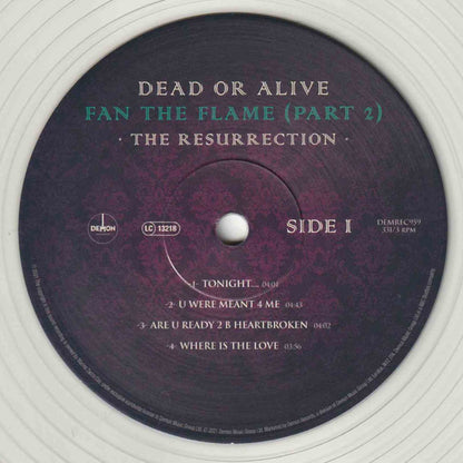 Dead Or Alive : Fan The Flame (Part 2) - The Resurrection (LP, Album, Cle)
