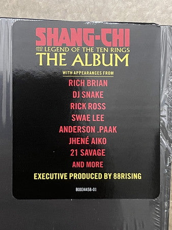 Various : Shang-Chi And The Legend Of The Ten Rings (The Album) (LP, Album)