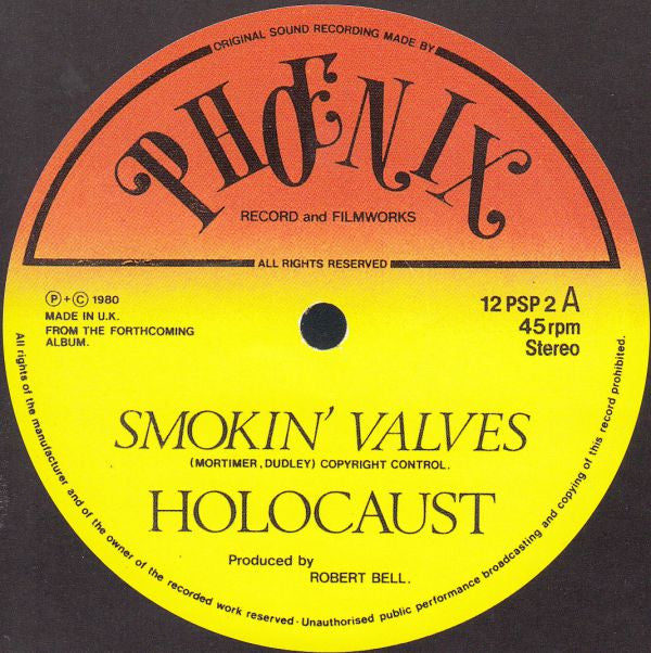 Holocaust (4) : Smokin' Valves (12")